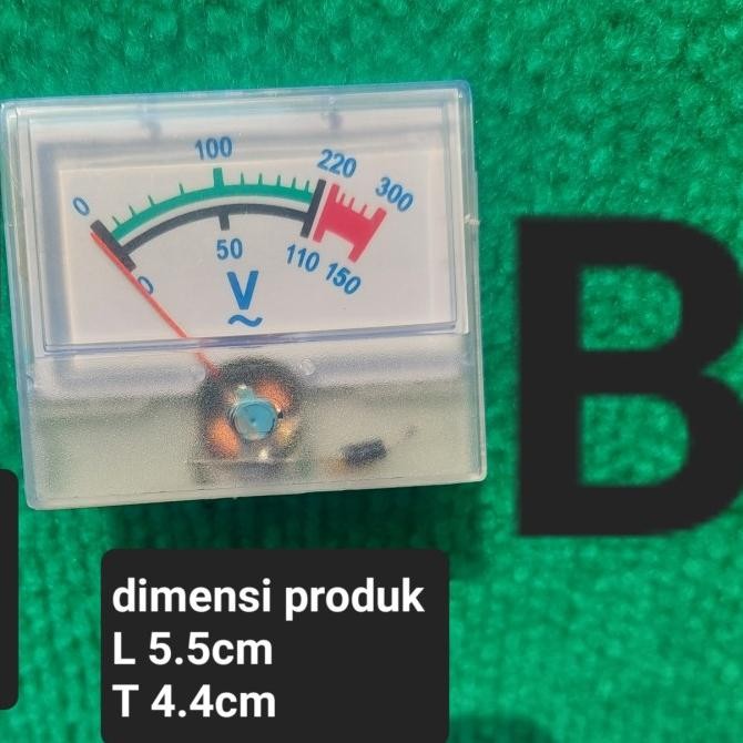 Terbaru voltmeter volt meter ac 220v 220volt 220 volt tojil4 Berkualitas