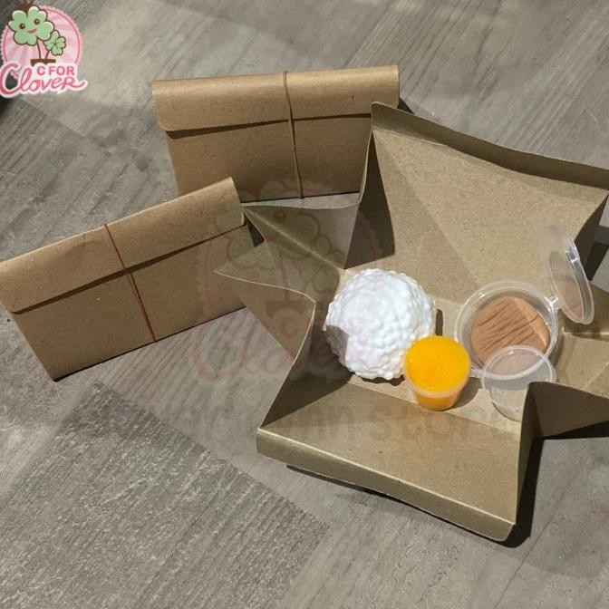 Io-98 Slime Nasi Padang Set By Cforclover Lucu Mainan Unik Bukan Makanan