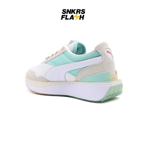PUMA Cruise Rider Gl White Sepatu Sneakers Wanita - 38188101 - Size 39