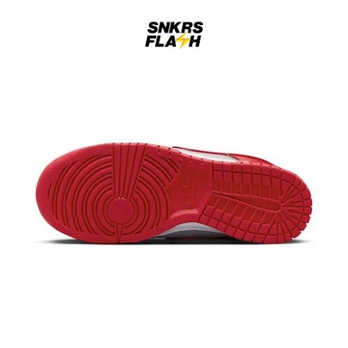 NIKE Dunk Low Unlv Satin Red Grey Sepatu Sneakers Wanita - DX5931001 - Size 38