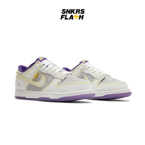 NIKE Dunk Low Union Passport Pack Court Purple Sepatu Sneakers Wanita - DJ9649500 - Size 36