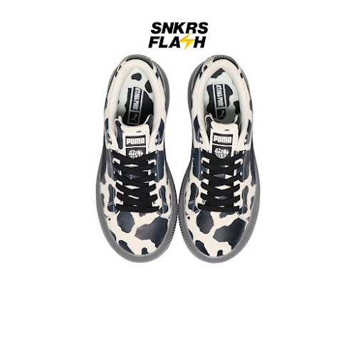PUMA Suede Mayu Cow Pattern Sepatu Sneakers Wanita - 38533801 - Size 39