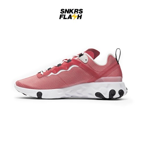 NIKE React Element 55 Se Ember Glow Black Sepatu Training Pria - CI3831800 - Size 44