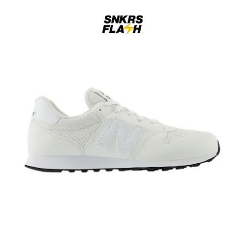 NEW BALANCE 500 White Sepatu Sneakers Pria - GM500UFW - Size 45