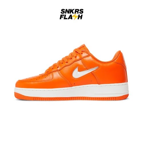 NIKE Air Force 1 Low 40Th Anniversary Edition Orange Sepatu Sneakers Pria - FJ1044800