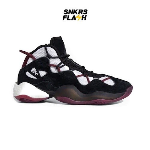 ADIDAS Crazy Byw 3 Black Maroon Sepatu Sneakers Pria - EE6006 - Size 42.7