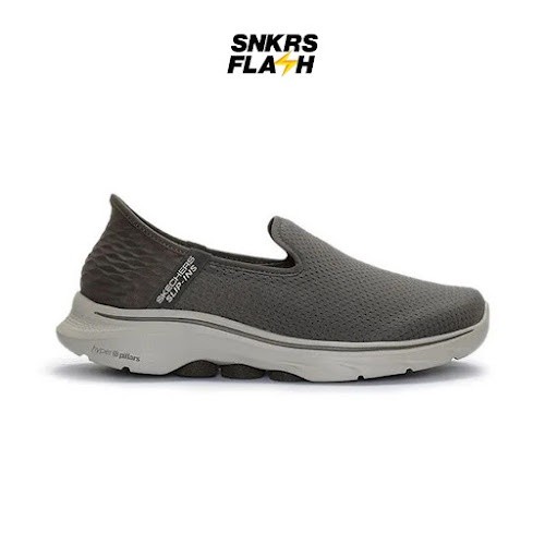SKECHERS Go Walk 7 Taupe Sepatu Casual Pria - 216551TPE - Size 43