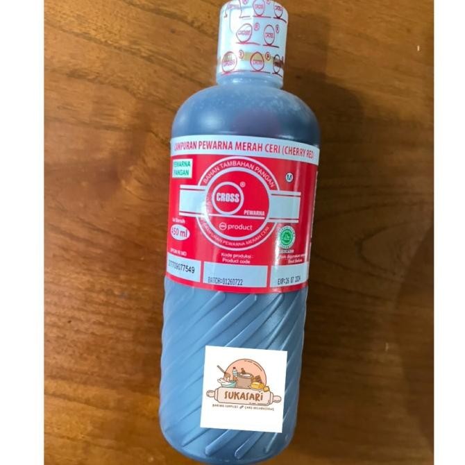 

Grosir Cross Cherry Red 580 Gr / Pewarna Makanan Icing Color