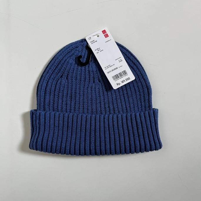 Sale Uniqlo Topi Beanie Katun Original/Sale Uniqlo Beanie Hat Cotton Original