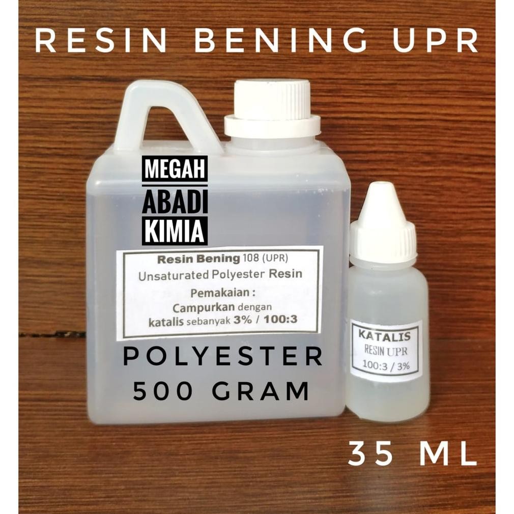 

RESIN BENING 500 Gram + KATALIS 35 ML