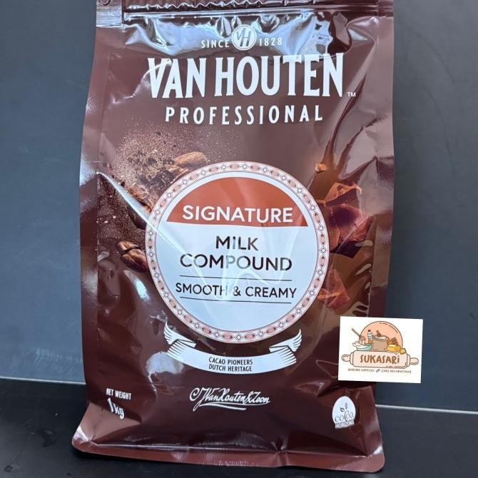 

Promo Van Houten Milk Coin 1Kg Compound Chocolate Cokelat Coklat Susu