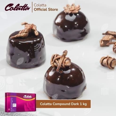 

Promo Bundling Colatta Compound Chocolate Dark - Coklat Batang 1Kg - Isi 2