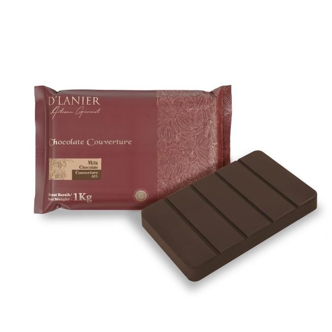 

Promo D'Lanier Milk Chocolate Couverture 41% - 1 Kg