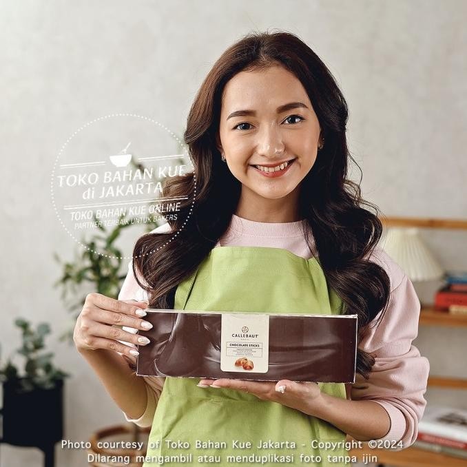 

Murah Callebaut Baking Sticks 44% Box 1,6Kg Dark Chocolate Cokelat Stick