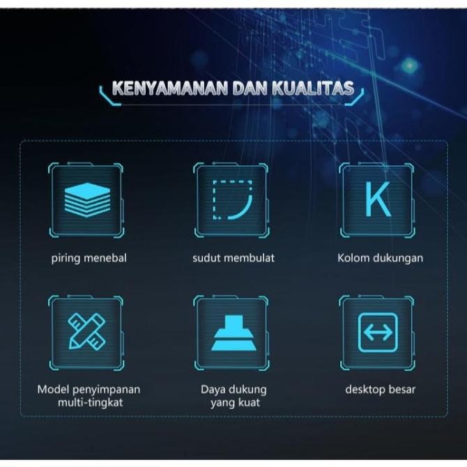 HOMETIME Meja Gaming Minimalis Meja Belajar Meja Komputer Meja Belajar Meja Kerja Meja Panjang Hitam