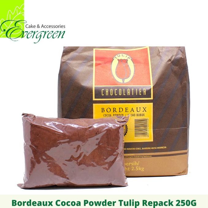 

Murah Coklat Bubuk Bordeaux Tulip Repack 250G