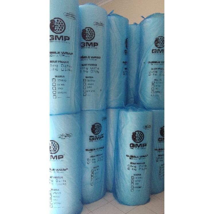 

Bubble Wrap Roll Paing Gmp Warna Putih Hitam 3G Plati Tranparan