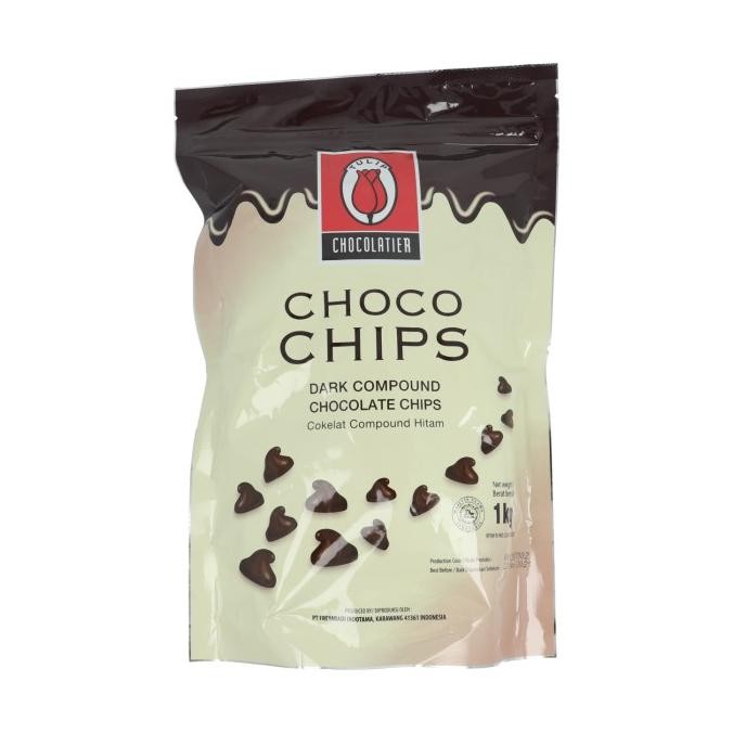 

Murah Choco Chips Tulip Dark Comp 1 Kg