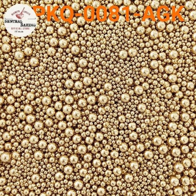 

Promo Sprinkle Kue Mutiara Gold Mix Kecil (M6-Agk) Springkel Springkle Pearl