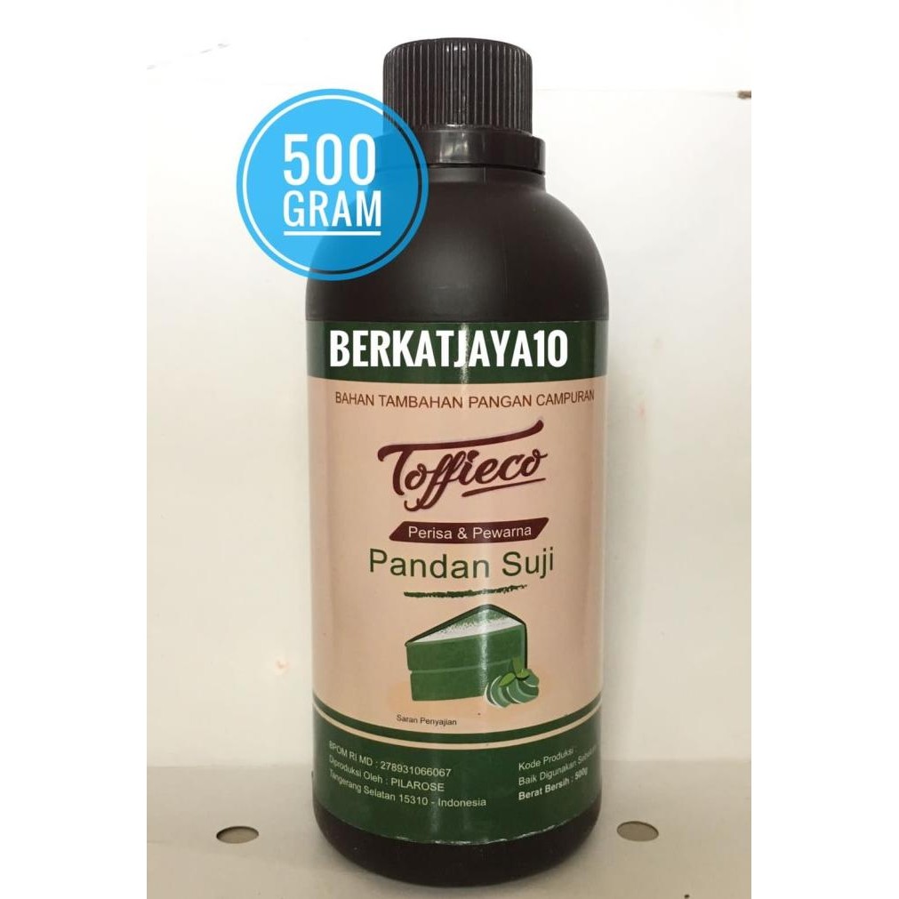 

Murah Toffieco Pandan Suji 500Gr Pasta Perisa Pewarna Makanan Essence