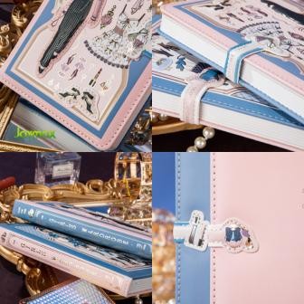 

gd-8 He13 Magnetic Notebook Diary Girl's Wardrobe / Jurnal agenda / Buku Tulis Berkualitas Murah