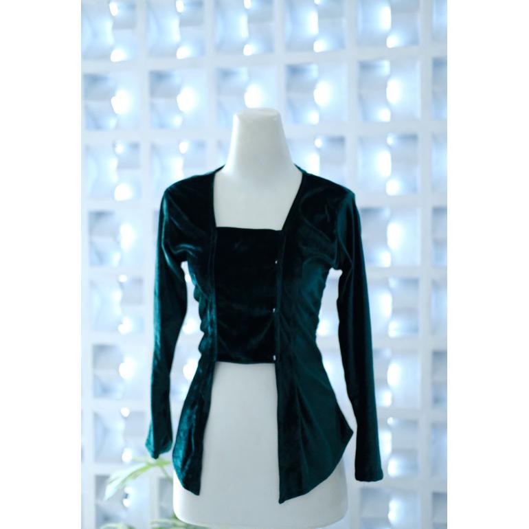 Ez23 ss-64 KEBAYA BLUDRU KUTUBARU//KEBAYA BLUDRU HITAM//KEBAYA BLUDRU MODERN/BLUDRU/BLUDRU KUTUBARU/