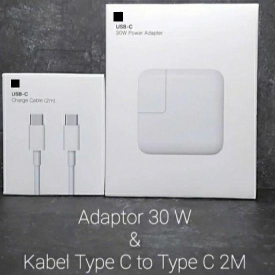Murah ADAPTOR ORIGINAL CHARGER MACBOOK AIR M1 13 INCH 2021 APPLE 30W 30watt Non COD