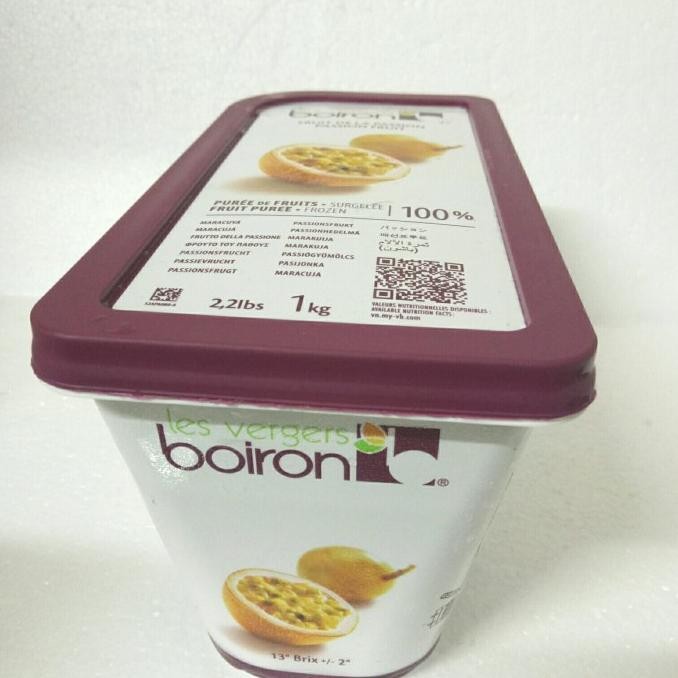 

Promo Boiron Puree Passion Fruit 1Kg