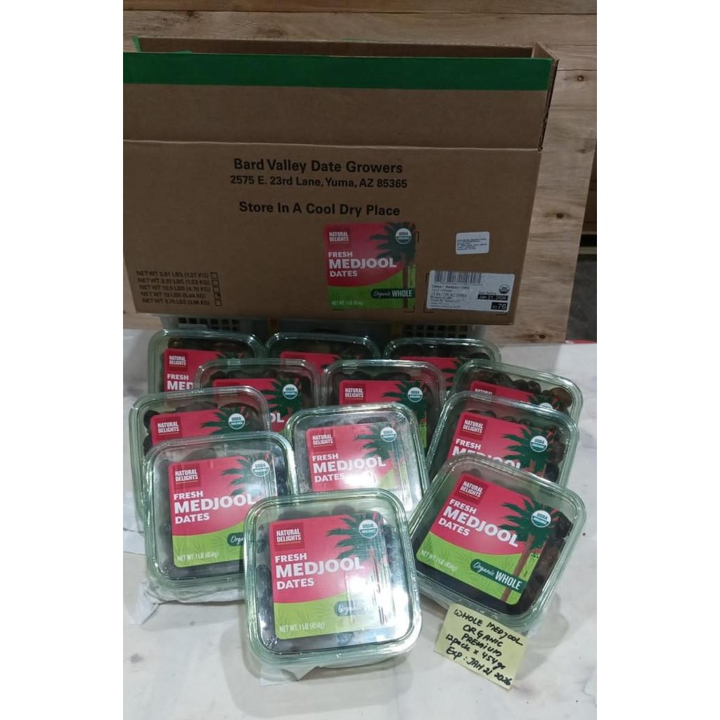 

Grosir Kurma Medjool Bard Valley Organic Usa 1 Dus (12 Pack) Fresh Import