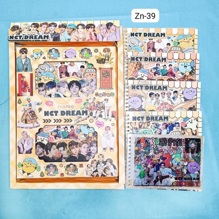

gha-68 rq-56 (AJ) Stiker Buku Nono NCT Dream Sticker Book keren per buku souvenir ultah Terlaris Original
