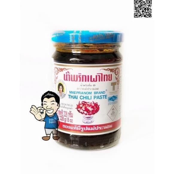 

Grosir Maepranom Thai Chili Paste- Sambal Cabe Pasta 228G