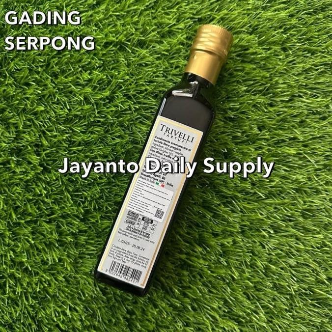 

Grosir Trivelli Tartufi Black Truffle Oil 250Ml / Tartufo Nero / Italian Premium Truffle Oil Import