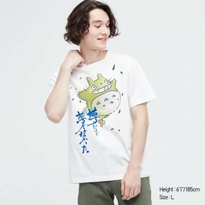 UNIQLO-MEN UT T-SHIRT MY STYLE MY GHIBLI (TANPA TAS)
