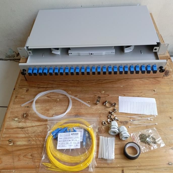 otb 24 core lengkap pigtail/otb 24core/Otb 24c