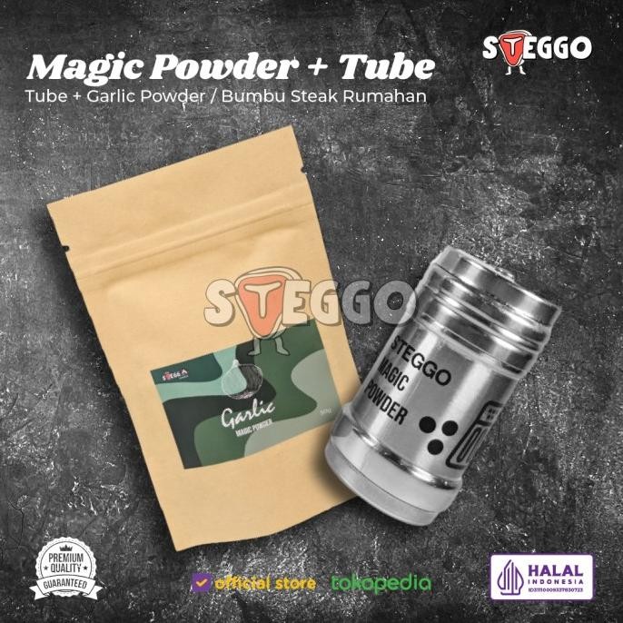 

Sale [Paket] Tube + Garlic Powder / Bumbu Steak Rumahan By Steggo