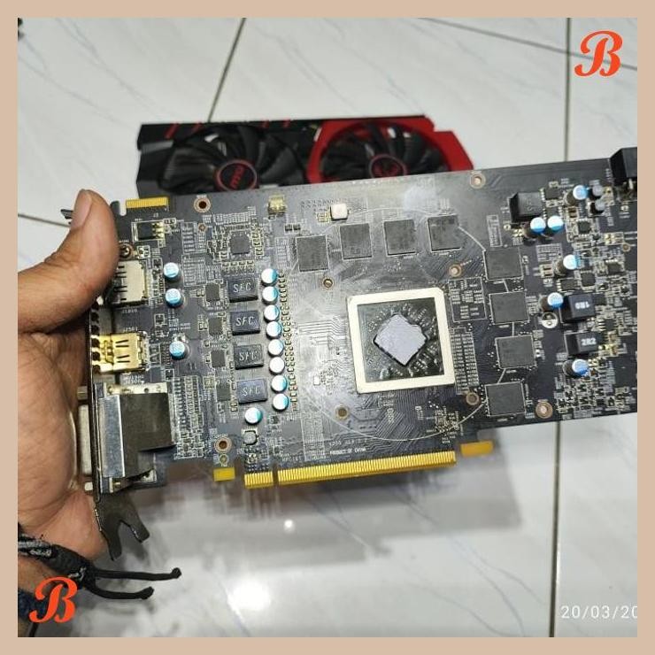 [SRP] Mesin Vga MSI Gaming R7 370 2gb MINUS cocok untuk kanibal
