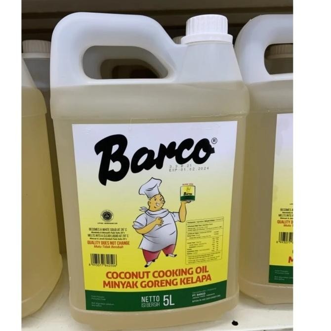 

Grosir Barco Minyak Goreng Kelapa 5 Liter