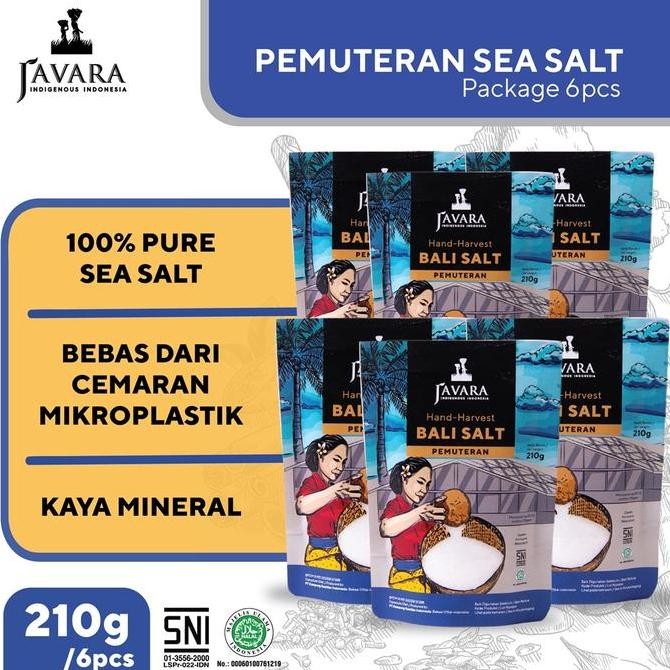 

Promo Javara Pemuteran Sea Salt Garam Laut Natural 210 G - Garam Dapur Halus Murni Alami Kemasan 1 Karton Isi 6Pcs