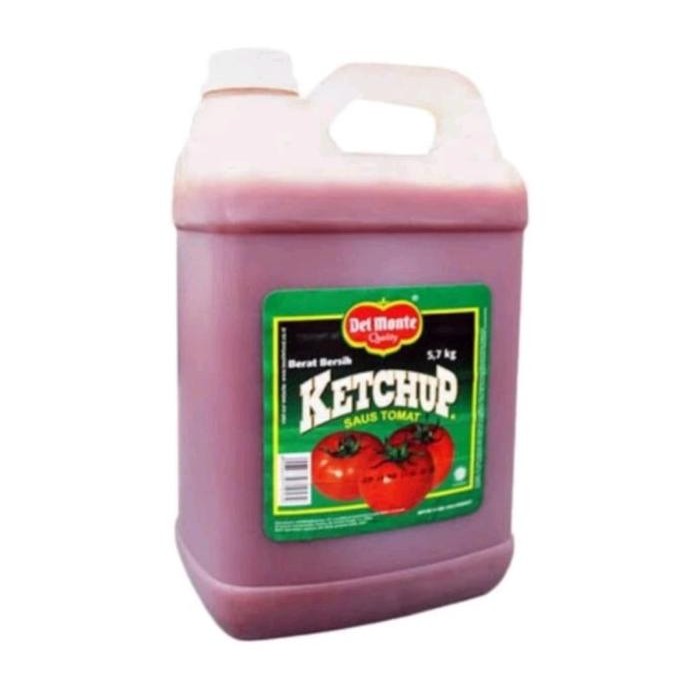 

Murah Delmonte Saus Saos Tomat Ketchup Jerigen 5,7 Kg