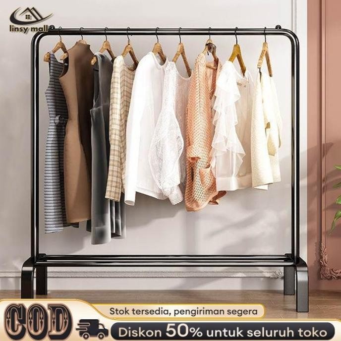 Single Stand Hanger Gawang Stand Hanger Besi Kuat Stand Hanger Minimalis