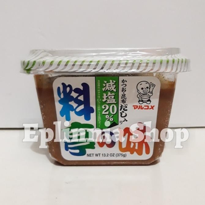 

Grosir Marukome Dashi Iri Ryoutei No Aji Genen Paste Mild Salt Miso 375 Gr