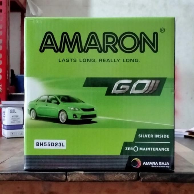 HARGA DISC - Aki Xtrail/ Aki Mazda/Amaron Go 55D23L/ 12V60AH / Aki Innova Bensin