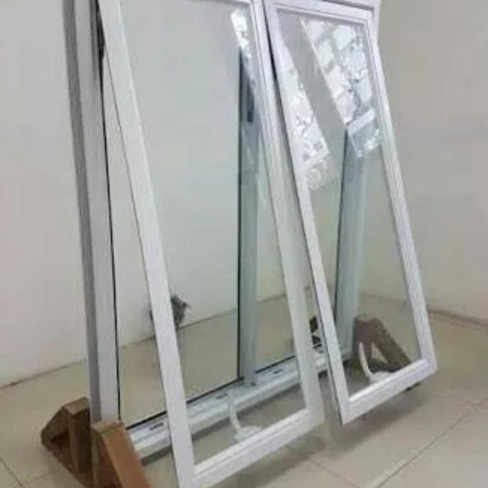 Jendela Aluminium 2 Daun 100X120