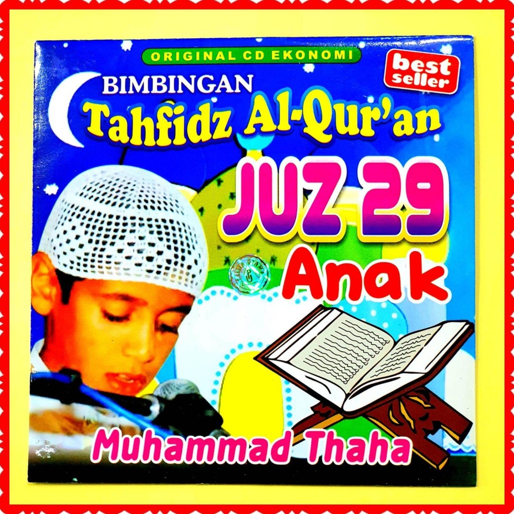 DVD CD BIBINGAN TAHFIDZ ALQURAN JUZ 29 ANAK-MUROTTAL ANAK-MUROTTAL ANAK JUZ 29 ANAK-KASET MUROTTAL-K