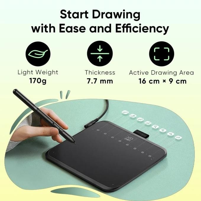 Murah XP-PEN DECO 640 PEN TABLET 16K Non COD