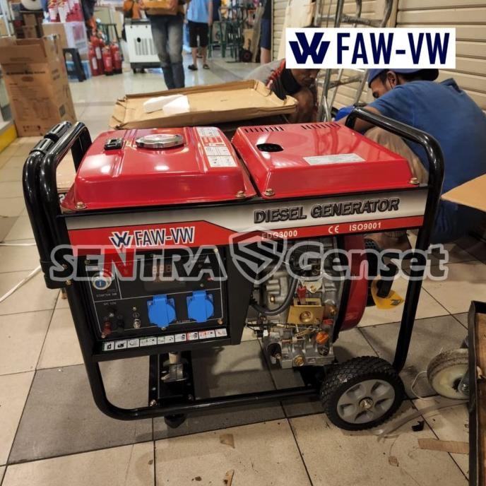 Genset 3000 Watt Solar Faw-Vw Fdg3000 Germany Technology
