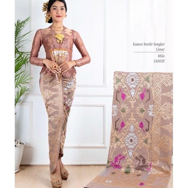 KAMEN SONGKET BALI/ KAMEN BALI BORDIR BAGUS MURAH / KAMEN BALI