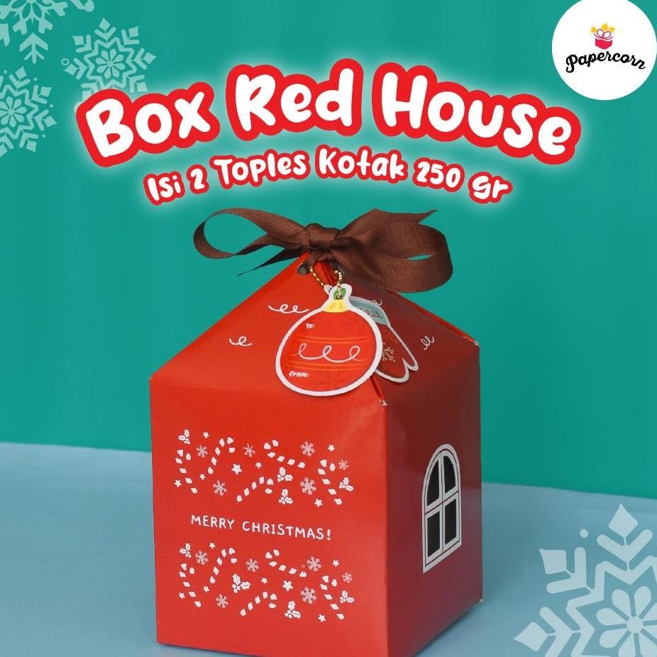 

10 Pc Bo Hamper Natal Muat 23 Tople Bgy Atau Peregi 250Gr Red Houe