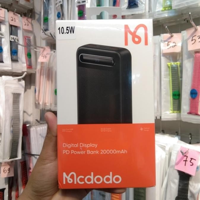 Terlaris Mcdodo Mc-443 20000Mah Powebank Ready Stok