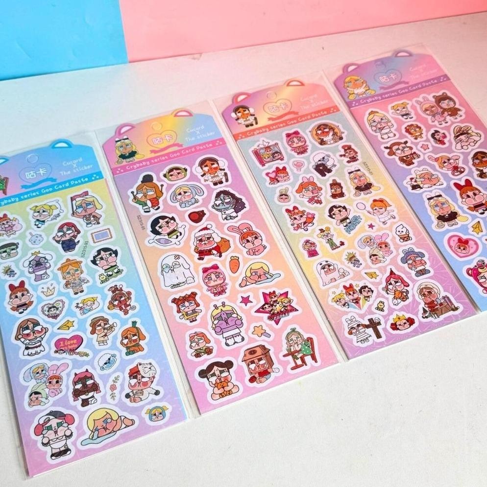 

Bas-12 Cucard And Sticker Lembaran Tempelan Hiasan Buku Busy Book Stationery